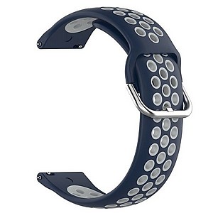 ����� ������� ���� Sports Solid Color Silicone Band ���� LaTera ����� ��� ����: Samsung Galaxy Watch  42mm (��� Midnight Blue/Gray)