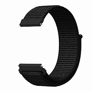 ����� �� / ������ ����  Simple Braided Nylon Band ���� LaTera ����� ��� ����: Samsung Galaxy Watch  46mm (��� Dark Black)