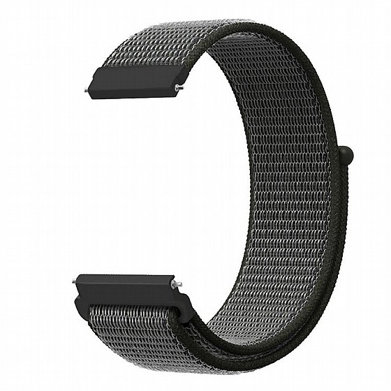 ����� �� / ������ ����  Simple Braided Nylon Band ���� LaTera ����� ��� ����: Samsung Galaxy Watch  46mm (��� Dark Olive)