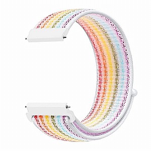 ����� �� / ������ ����  Simple Braided Nylon Band ���� LaTera ����� ��� ����: Samsung Galaxy Watch  46mm (��� Colorful)
