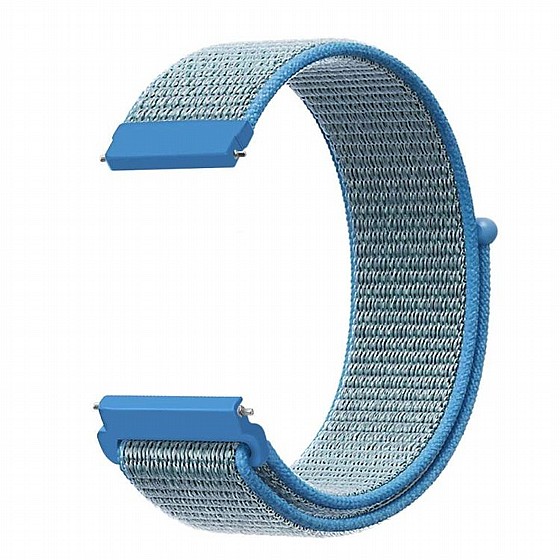 ����� �� / ������ ����  Simple Braided Nylon Band ���� LaTera ����� ��� ����: Samsung Galaxy Watch  46mm (��� Tahoe Blue)