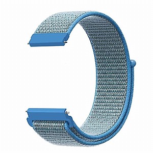 ����� �� / ������ ����  Simple Braided Nylon Band ���� LaTera ����� ��� ����: Samsung Galaxy Watch  46mm (��� Tahoe Blue)