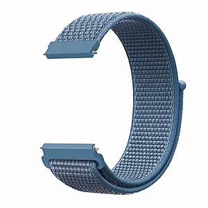 רצועת בד / ניילון מדגם Simple Braided Nylon Band מבית LaTera לשעון חכם מדגם: Samsung Galaxy Watch 42mm (צבע Cape Cod Blue) רצועת בד / ניילון מדגם Simple Braided Nylon Band מבית LaTera לשעון חכם מדגם: Samsung Galaxy Watch 42mm (צבע Cape Cod Blue)