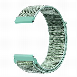 רצועת בד / ניילון מדגם Simple Braided Nylon Band מבית LaTera לשעון חכם מדגם: Samsung Galaxy Watch 42mm (צבע Blue Sea) רצועת בד / ניילון מדגם Simple Braided Nylon Band מבית LaTera לשעון חכם מדגם: Samsung Galaxy Watch 42mm (צבע Blue Sea)