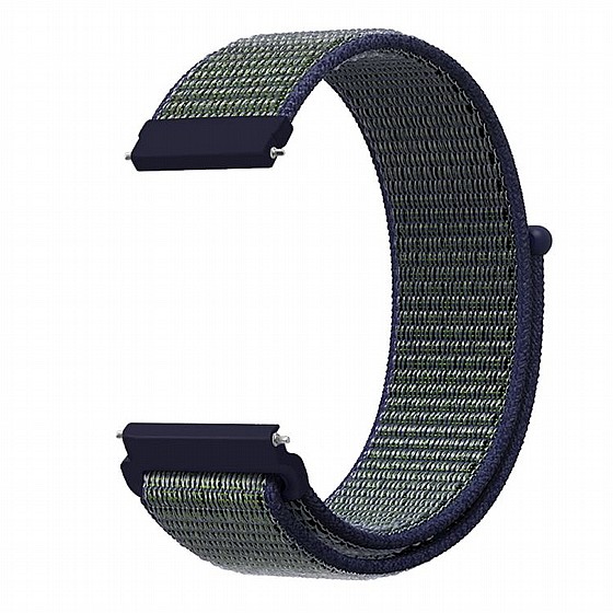 ����� �� / ������ ����  Simple Braided Nylon Band ���� LaTera ����� ��� ����: Samsung Galaxy Watch  42mm (��� Deep Fog Gray)