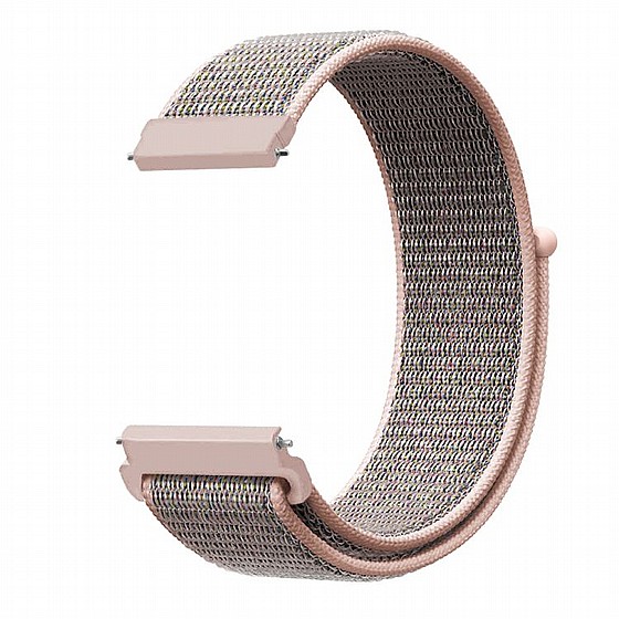 ����� �� / ������ ����  Simple Braided Nylon Band ���� LaTera ����� ��� ����: Samsung Galaxy Watch  42mm (��� Powder Sand)