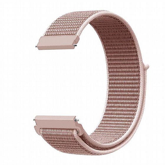 ����� �� / ������ ����  Simple Braided Nylon Band ���� LaTera ����� ��� ����: Samsung Galaxy Watch  42mm (��� Rose Pink)