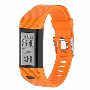 רצועת סיליקון מדגם Silicone Band מבית LaTera לשעון חכם מדגם: Garmin VivoSmart HR Plus (צבע Orange) רצועת סיליקון מדגם Silicone Band מבית LaTera לשעון חכם מדגם: Garmin VivoSmart HR Plus (צבע Orange)