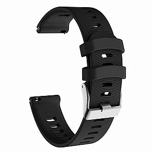 רצועת סיליקון מדגם Silicone Band מבית LaTera לשעון חכם מדגם: Garmin Forerunner 245 (צבע Black) רצועת סיליקון מדגם Silicone Band מבית LaTera לשעון חכם מדגם: Garmin Forerunner 245 (צבע Black)