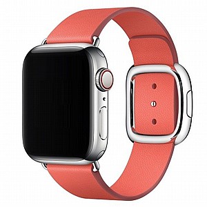 ����� ��� ���� Modern Style Leather Band ���� LaTera ����� ��� ����: Apple Watch 42mm/44mm/45mm (��� Watermelon Red)