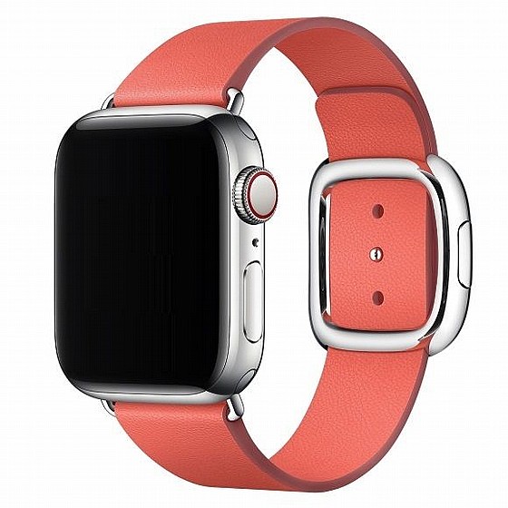 ����� ��� ���� Modern Style Leather Band ���� LaTera ����� ��� ����: Apple Watch 38mm/40mm/41mm (��� Watermelon Red)