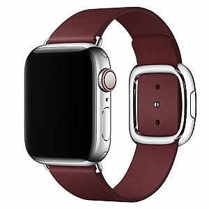 ����� ��� ���� Modern Style Leather Band ���� LaTera ����� ��� ����: Apple Watch 42mm/44mm/45mm (��� Coffee)