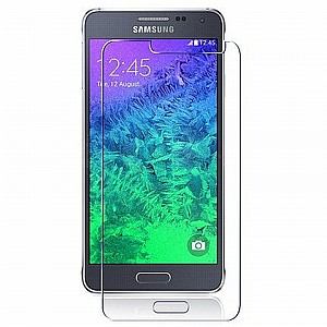 מגן מסך "זכוכית" מבית VMax לטלפון סלולארי מדגם: Samsung Galaxy Alpha מגן מסך "זכוכית" מבית VMax לטלפון סלולארי מדגם: Samsung Galaxy Alpha
