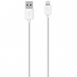 כבל העברת נתונים + טעינה מבית Belkin עם חיבור Lightning - אורך הכבל 1.2 מטר (מאושר ע"י Apple) כבל העברת נתונים + טעינה מבית Belkin עם חיבור Lightning - אורך הכבל 1.2 מטר (מאושר ע"י Apple)