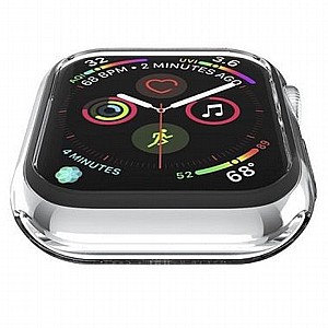 נרתיק סיליקון מבית XINCUCO לשעון יד חכם מדגם: Apple Watch 44mm (צבע כסף) נרתיק סיליקון מבית XINCUCO לשעון יד חכם מדגם: Apple Watch 44mm (צבע כסף)