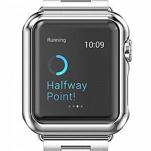 נרתיק קשיח מבית HOCO לשעון יד חכם מדגם: Apple Watch 38mm (צבע כסף) נרתיק קשיח מבית HOCO לשעון יד חכם מדגם: Apple Watch 38mm (צבע כסף)