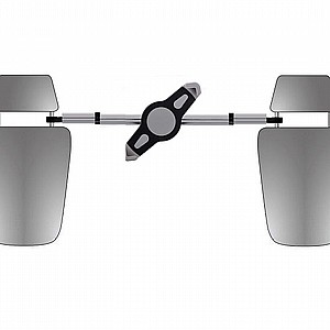 תושבת למושב האחורי בין המושבים מדגם Headrest Mount מבית LaTera למחשב לוח תושבת למושב האחורי בין המושבים מדגם Headrest Mount מבית LaTera למחשב לוח