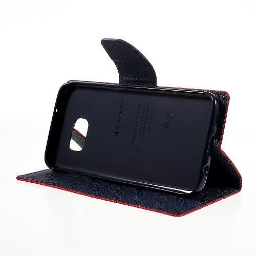 ����� ���� Fancy Diary ���� Mercury ������ ������� ����: Samsung Galaxy S7 (��� Dark Blue/Red)