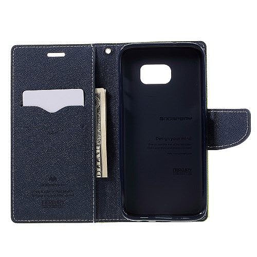 ����� ���� Fancy Diary ���� Mercury ������ ������� ����: Samsung Galaxy S7 (��� Green/Dark Blue)