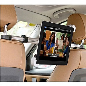 תושבת למושב האחורי בין המושבים מדגם Headrest Mount מבית iMOUNT למחשב לוח תושבת למושב האחורי בין המושבים מדגם Headrest Mount מבית iMOUNT למחשב לוח