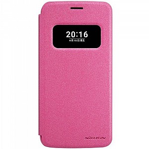 נרתיק חכם מדגם SPARKLE מבית Nillkin לטלפון סלולארי מדגם: LG G5 / G5 SE (צבע ורוד) נרתיק חכם מדגם SPARKLE מבית Nillkin לטלפון סלולארי מדגם: LG G5 / G5 SE (צבע ורוד)
