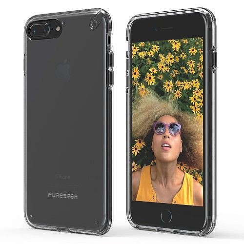 ����� ���� ���� Slim Shell ���� Pure Gear ������ ������� ����: iPhone 7 Plus / 8 Plus (��� ����)