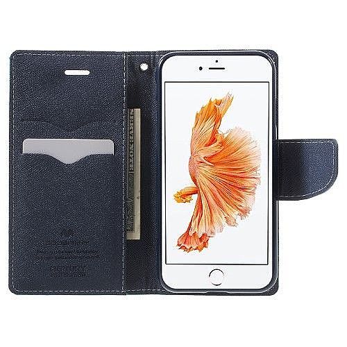 ����� ���� Fancy Diary ���� Mercury ������ ������� ����: iPhone 7 / 8 / SE 2020 (��� Dark Blue/Cyan)