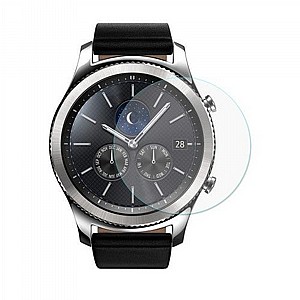 מגן מסך "זכוכית" מבית VMax לשעון יד חכם מדגם: Samsung Gear S3 Classic מגן מסך "זכוכית" מבית VMax לשעון יד חכם מדגם: Samsung Gear S3 Classic