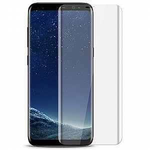 מגן מסך "זכוכית" מבית VMax לטלפון סלולארי מדגם: Samsung Galaxy S8 Plus (מגן מסך מלא לכל המסך) מגן מסך "זכוכית" מבית VMax לטלפון סלולארי מדגם: Samsung Galaxy S8 Plus (מגן מסך מלא לכל המסך)