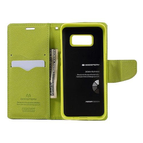 ����� ���� Fancy Diary ���� Mercury ������ ������� ����: Samsung Galaxy S8 (��� Green/Dark Blue)
