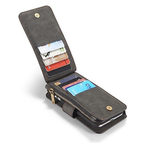 ����� ��� ���� Wallet Case Cover ���� CASEME ������ ������� ����: Samsung Galaxy S8 Plus (���� 14 ���� ������� �����) - ��� ����