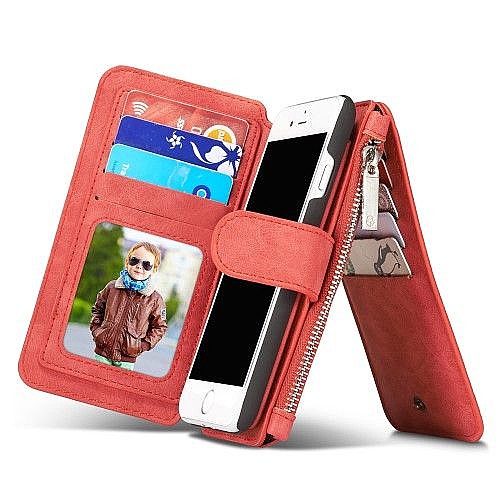 ����� ��� ���� Wallet Case Cover ���� CASEME ������ ������� ����: Samsung Galaxy S8 (���� 14 ���� ������� �����) - ��� ����