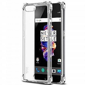 נרתיק סיליקון מדגם iMPACT מבית IMAK לטלפון סלולארי מדגם: OnePlus 5 (צבע שקוף) נרתיק סיליקון מדגם iMPACT מבית IMAK לטלפון סלולארי מדגם: OnePlus 5 (צבע שקוף)