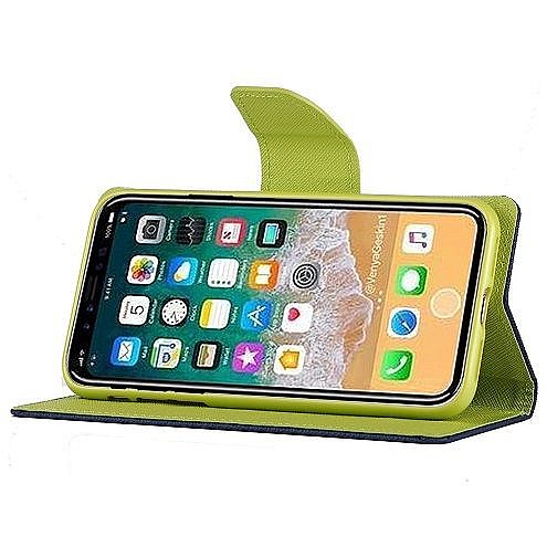 ����� ���� Fancy Diary ���� Mercury ������ ������� ����: iPhone X / XS (��� Green/Dark Blue)