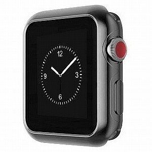 נרתיק סיליקון מבית LaTera לשעון יד חכם מדגם: Apple Watch 38mm (צבע שחור) נרתיק סיליקון מבית LaTera לשעון יד חכם מדגם: Apple Watch 38mm (צבע שחור)