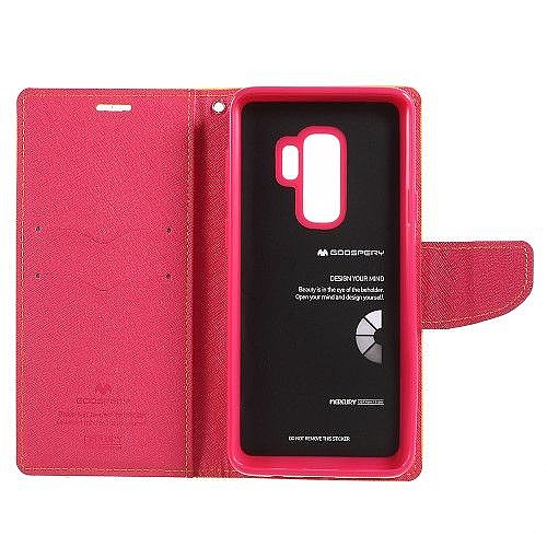 ����� ���� Fancy Diary ���� Mercury ������ ������� ����: Samsung Galaxy S9 Plus (��� Rose/Yellow)