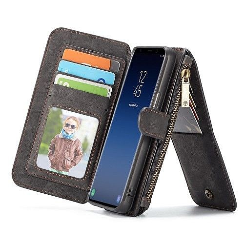 ����� ��� ���� Wallet Case Cover ���� CASEME ������ ������� ����: Samsung Galaxy S9 Plus (���� 14 ���� ������� �����) - ��� ����