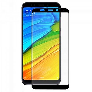 מגן מסך "זכוכית" מבית VMax לטלפון סלולארי מדגם: Xiaomi Redmi Note 5 (מגן מסך מלא לכל המסך) - צבע שחור מגן מסך "זכוכית" מבית VMax לטלפון סלולארי מדגם: Xiaomi Redmi Note 5 (מגן מסך מלא לכל המסך) - צבע שחור
