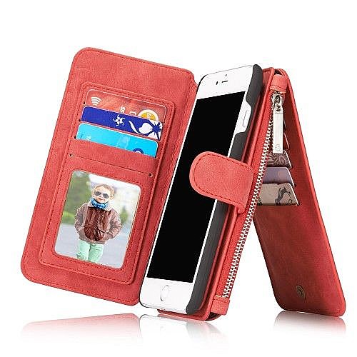 ����� ��� ���� Wallet Case Cover ���� CASEME ������ ������� ����: iPhone X / XS (���� 14 ���� ������� �����) - ��� ����