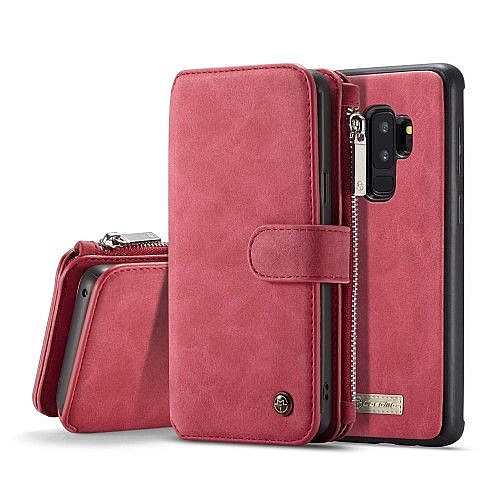 ����� ��� ���� Wallet Case Cover ���� CASEME ������ ������� ����: Samsung Galaxy S9 Plus (���� 14 ���� ������� �����) - ��� ����