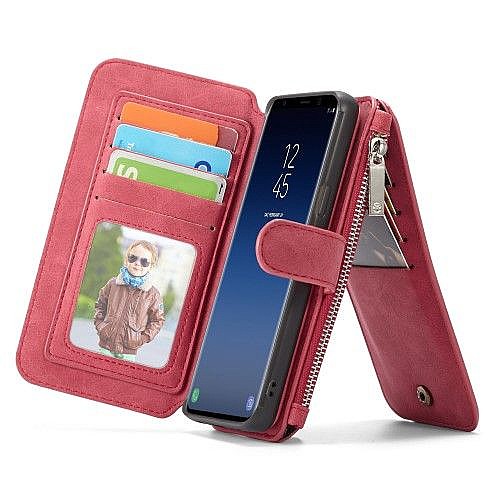 ����� ��� ���� Wallet Case Cover ���� CASEME ������ ������� ����: Samsung Galaxy S9 Plus (���� 14 ���� ������� �����) - ��� ����