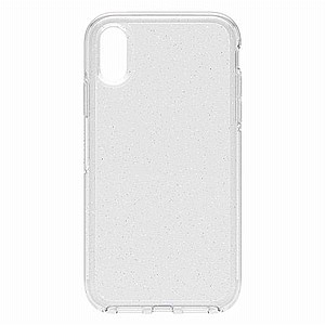 נרתיק קשיח מדגם Symmetry מבית OtterBox לטלפון סלולארי מדגם: iPhone XR (צבע שקוף נצנץ) נרתיק קשיח מדגם Symmetry מבית OtterBox לטלפון סלולארי מדגם: iPhone XR (צבע שקוף נצנץ)