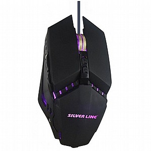 עכבר גיימרים מדגם GM-804 מבית Silver Line (עכבר חוטי) עכבר גיימרים מדגם GM-804 מבית Silver Line (עכבר חוטי)