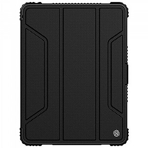 נרתיק קשיח מדגם Bumper Leather Cover מבית Nillkin למחשב לוח מדגם: iPad 9.7 (כולל מקום לעט Pencil) נרתיק קשיח מדגם Bumper Leather Cover מבית Nillkin למחשב לוח מדגם: iPad 9.7 (כולל מקום לעט Pencil)