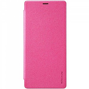 נרתיק חכם מדגם SPARKLE מבית Nillkin לטלפון סלולארי מדגם: Samsung Galaxy Note 9 (צבע ורוד) נרתיק חכם מדגם SPARKLE מבית Nillkin לטלפון סלולארי מדגם: Samsung Galaxy Note 9 (צבע ורוד)