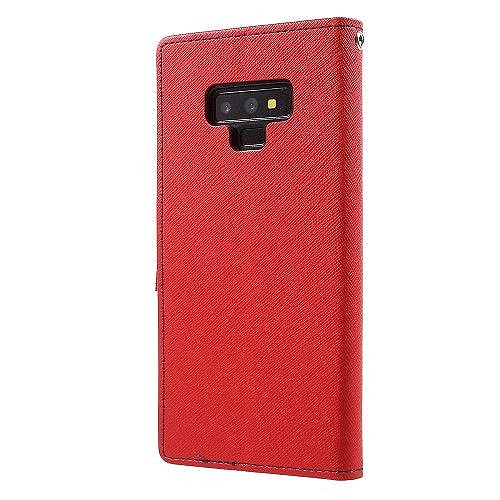 ����� ���� Fancy Diary ���� Mercury ������ ������� ����: Samsung Galaxy Note 9 (��� Dark Blue/Red)