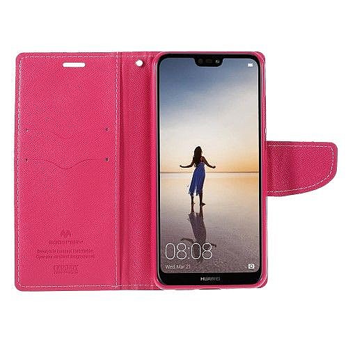 ����� ���� Fancy Diary ���� Mercury ������ ������� ����: Huawei P20 Lite (��� Rose/Pink)