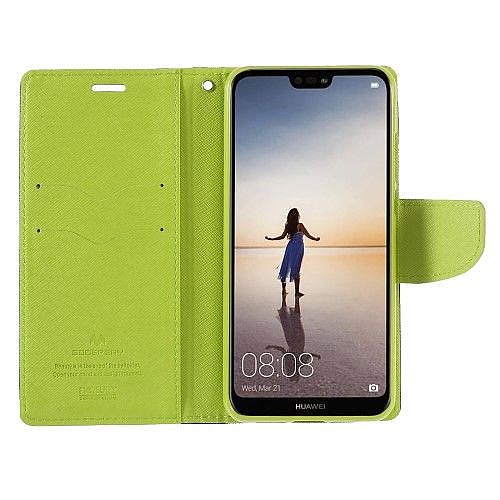 ����� ���� Fancy Diary ���� Mercury ������ ������� ����: Huawei P20 Lite (��� Green/Dark Blue)