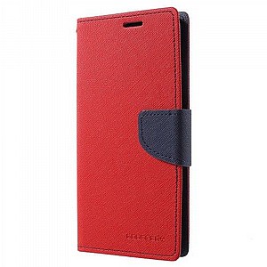 נרתיק מדגם Fancy Diary מבית Mercury לטלפון סלולארי מדגם: LG G7 (צבע Dark Blue/Red) נרתיק מדגם Fancy Diary מבית Mercury לטלפון סלולארי מדגם: LG G7 (צבע Dark Blue/Red)