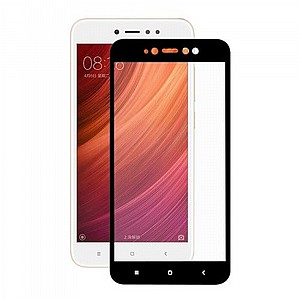 מגן מסך "זכוכית" מבית VMax לטלפון סלולארי מדגם: Xiaomi Redmi 5A (מגן מסך מלא לכל המסך) - צבע שחור מגן מסך "זכוכית" מבית VMax לטלפון סלולארי מדגם: Xiaomi Redmi 5A (מגן מסך מלא לכל המסך) - צבע שחור